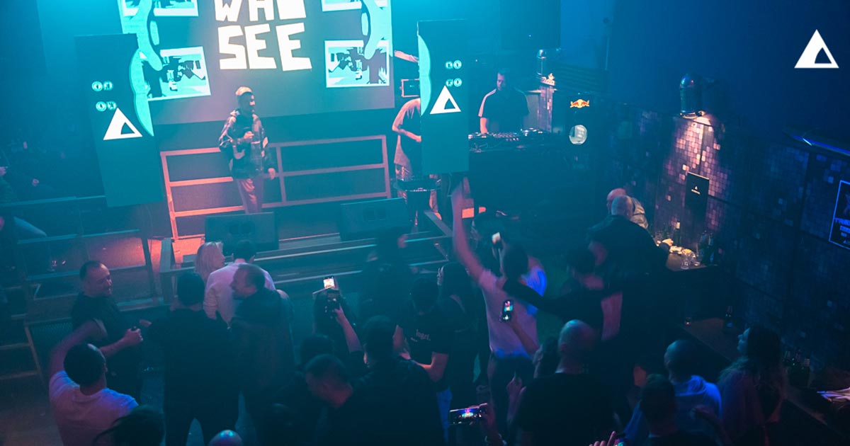 Party in a nightclub in Rijeka