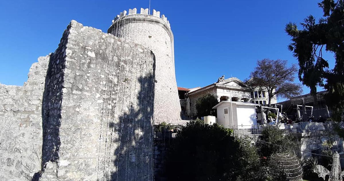 Trsat castle in Rijeka
