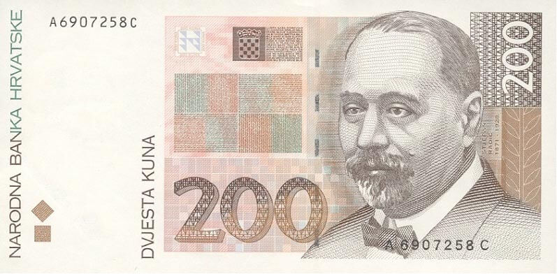 200 croatian kuna
