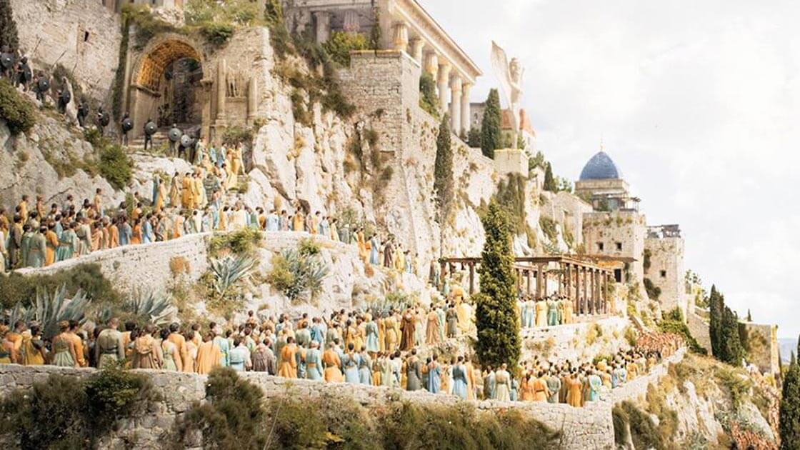 Game of Thrones scene from Dubrovnik